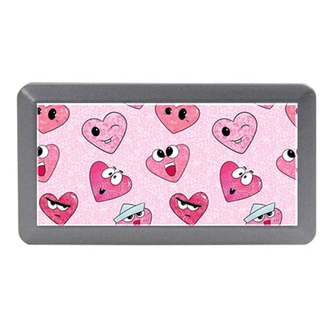 Emoji Heart Memory Card Reader (Mini) from ArtsNow.com Front