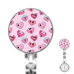 Emoji Heart Stainless Steel Nurses Watch