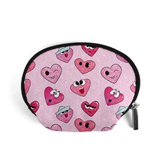 Emoji Heart Accessory Pouch (Small) from ArtsNow.com Front