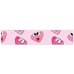 Emoji Heart Small Flano Scarf