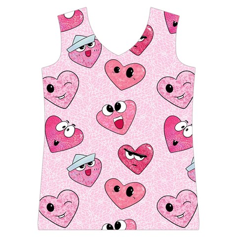 Emoji Heart Women s Basketball Tank Top from ArtsNow.com Front