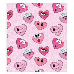 Emoji Heart Duvet Cover Double Side (King Size) from ArtsNow.com Back