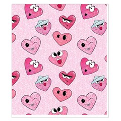 Emoji Heart Duvet Cover Double Side (California King Size) from ArtsNow.com Front