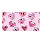 Emoji Heart Satin Wrap