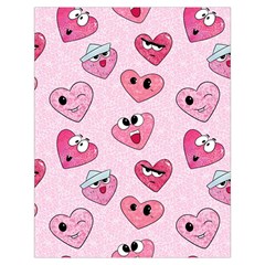Emoji Heart Toiletries Pouch from ArtsNow.com Back