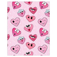 Emoji Heart Toiletries Pouch from ArtsNow.com Back