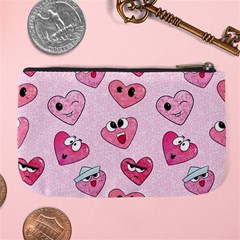 Emoji Heart Large Coin Purse from ArtsNow.com Back