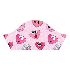 Emoji Heart Cotton Crop Top from ArtsNow.com Left Sleeve