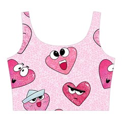 Emoji Heart Midi Sleeveless Dress from ArtsNow.com Top Back