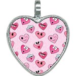 Emoji Heart Heart Necklace