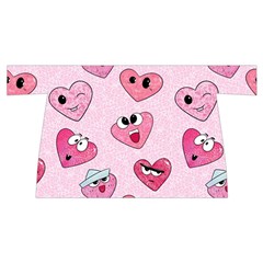 Emoji Heart Wristlet Pouch Bag (Small) from ArtsNow.com Back