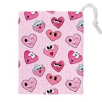 Emoji Heart Drawstring Pouch (4XL)