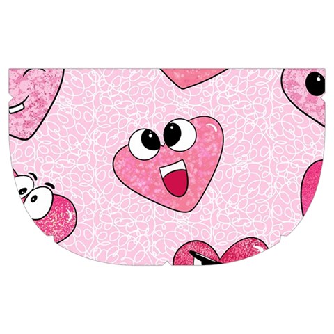 Emoji Heart Make Up Case (Medium) from ArtsNow.com Side Right