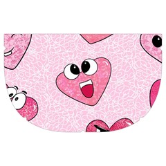 Emoji Heart Make Up Case (Medium) from ArtsNow.com Side Right