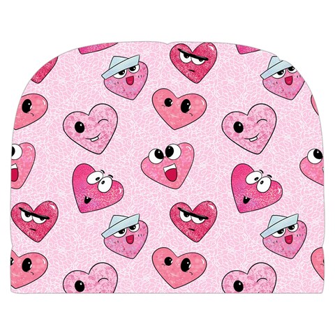 Emoji Heart Make Up Case (Large) from ArtsNow.com Front