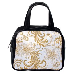 Flowers Shading Pattern Classic Handbag (Two Sides) from ArtsNow.com Back