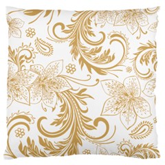 Flowers Shading Pattern Large Flano Cushion Case (Two Sides) from ArtsNow.com Front