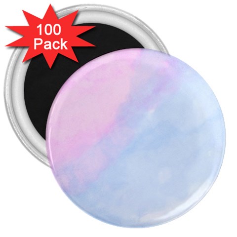 watercolor clouds2 3  Magnets (100 pack) from ArtsNow.com Front