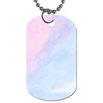 watercolor clouds2 Dog Tag (Two Sides)