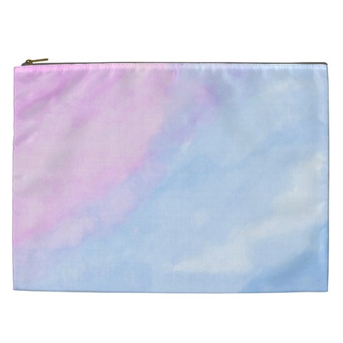 watercolor clouds2 Cosmetic Bag (XXL) from ArtsNow.com Front