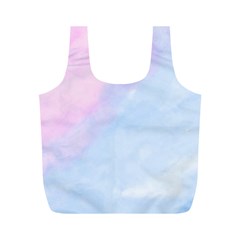 watercolor clouds2 Full Print Recycle Bag (M) from ArtsNow.com Back