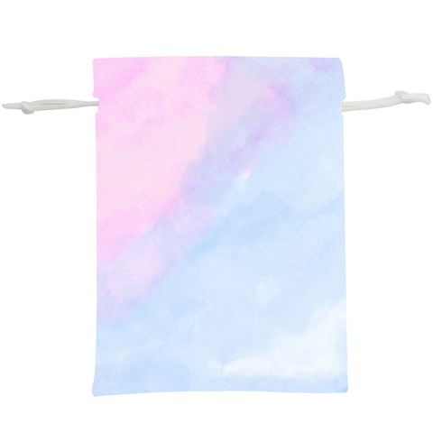 watercolor clouds2  Lightweight Drawstring Pouch (XL) from ArtsNow.com Front