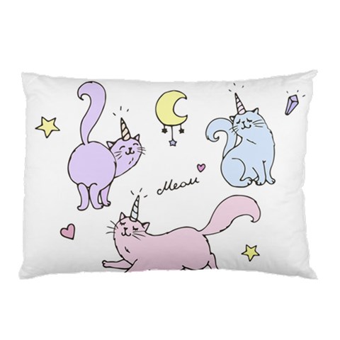 Cute unicorn cats Pillow Case from ArtsNow.com 26.62 x18.9  Pillow Case