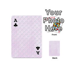 Ace unicorns pattern Playing Cards 54 Designs (Mini) from ArtsNow.com Front - ClubA