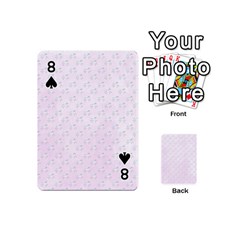 unicorns pattern Playing Cards 54 Designs (Mini) from ArtsNow.com Front - Spade8