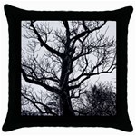 Shadows in the sky Throw Pillow Case (Black)