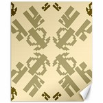 Abstract pattern geometric backgrounds   Canvas 11  x 14 