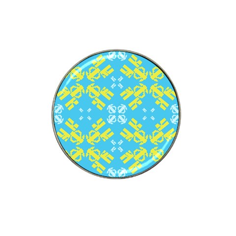 Abstract pattern geometric backgrounds   Hat Clip Ball Marker (4 pack) from ArtsNow.com Front
