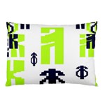 Abstract pattern geometric backgrounds   Pillow Case (Two Sides)