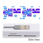Abstract pattern geometric backgrounds   Memory Card Reader (Stick)