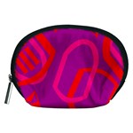 Abstract pattern geometric backgrounds   Accessory Pouch (Medium)