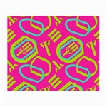 Abstract pattern geometric backgrounds   Small Glasses Cloth