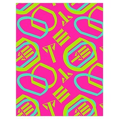 Abstract pattern geometric backgrounds   Drawstring Bag (Large) from ArtsNow.com Back