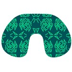 Abstract pattern geometric backgrounds   Travel Neck Pillow