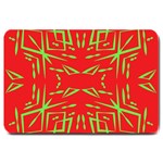 Abstract pattern geometric backgrounds   Large Doormat 