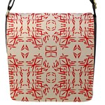 Abstract pattern geometric backgrounds   Flap Closure Messenger Bag (S)