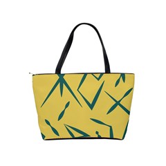 Abstract pattern geometric backgrounds   Classic Shoulder Handbag from ArtsNow.com Back
