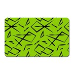 Abstract pattern geometric backgrounds   Magnet (Rectangular)
