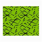 Abstract pattern geometric backgrounds   Small Glasses Cloth (2 Sides)