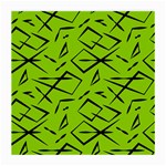 Abstract pattern geometric backgrounds   Medium Glasses Cloth (2 Sides)