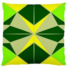 Abstract pattern geometric backgrounds   Large Cushion Case (Two Sides) from ArtsNow.com Front