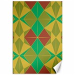Abstract pattern geometric backgrounds   Canvas 12  x 18 