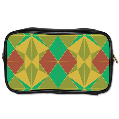 Abstract pattern geometric backgrounds   Toiletries Bag (One Side) from ArtsNow.com Front