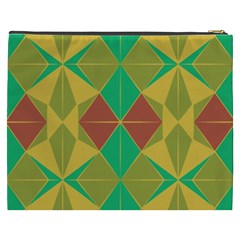 Abstract pattern geometric backgrounds   Cosmetic Bag (XXXL) from ArtsNow.com Back
