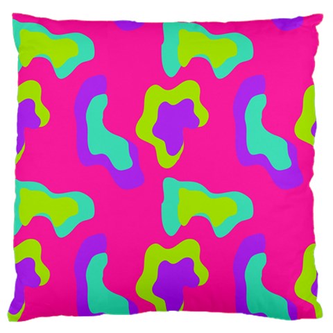 Abstract pattern geometric backgrounds   Large Flano Cushion Case (One Side) from ArtsNow.com Front