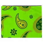 Floral pattern paisley style Paisley print  Doodle background Cosmetic Bag (XXXL)